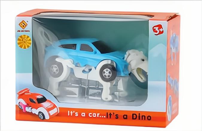 Kibtoy Clockwork transforming toy dog car