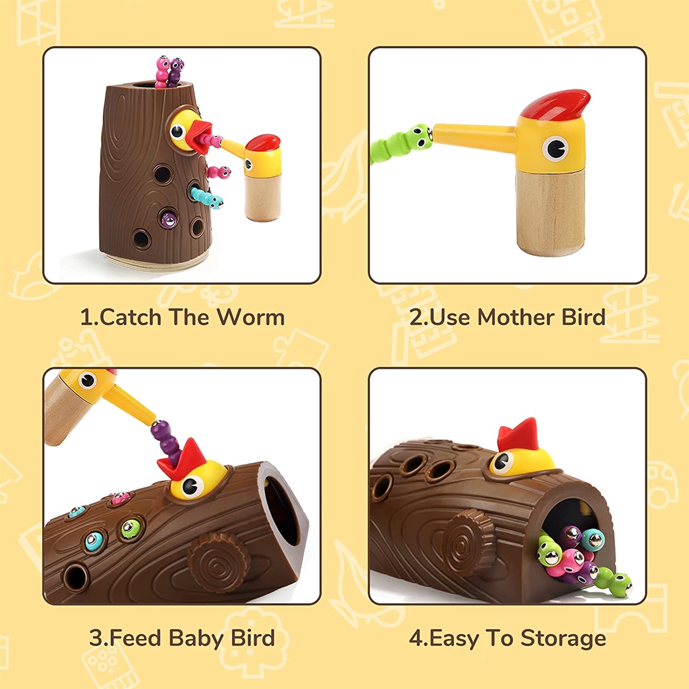 Nene-Toys-feed-the-baby chick