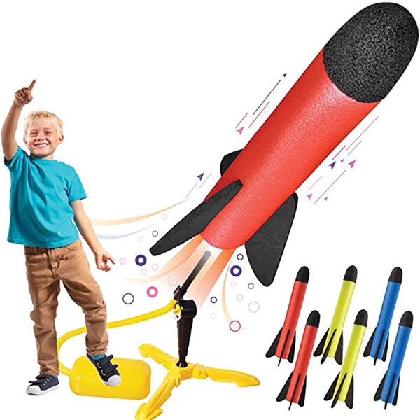 KIBTOY™ Super Rocket Launcher | LED - 9 Rockets