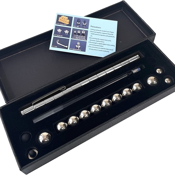 KIBTOY™ Decompression Magnetic Metal Pen, Multifunction fidget Pen