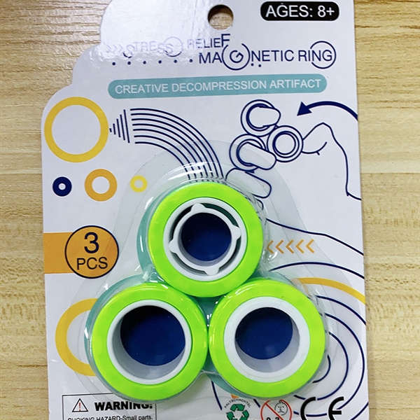 KIBTOY™ Magnetic Rings Spot Fidget Toys 