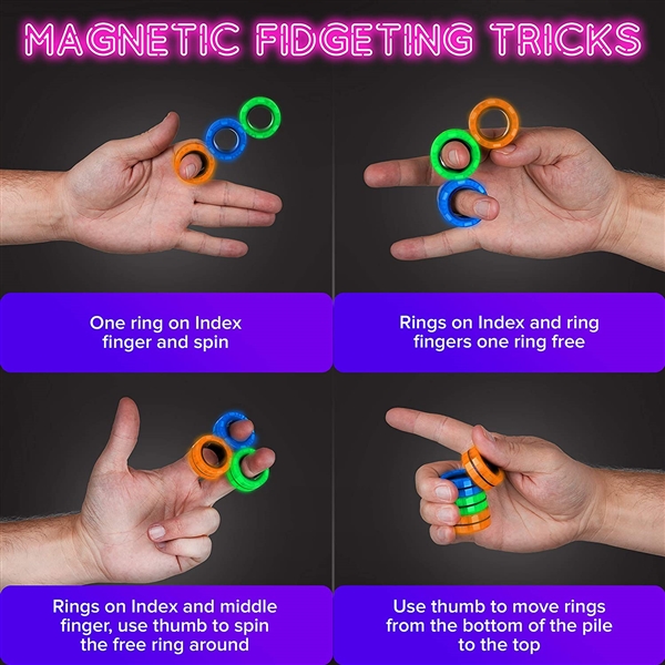 New Magnetic Ring Fidget | Simple Dimple Fidget