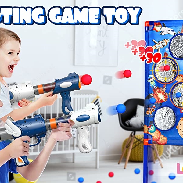 KIBTOY™ Toy Gun with foam balls