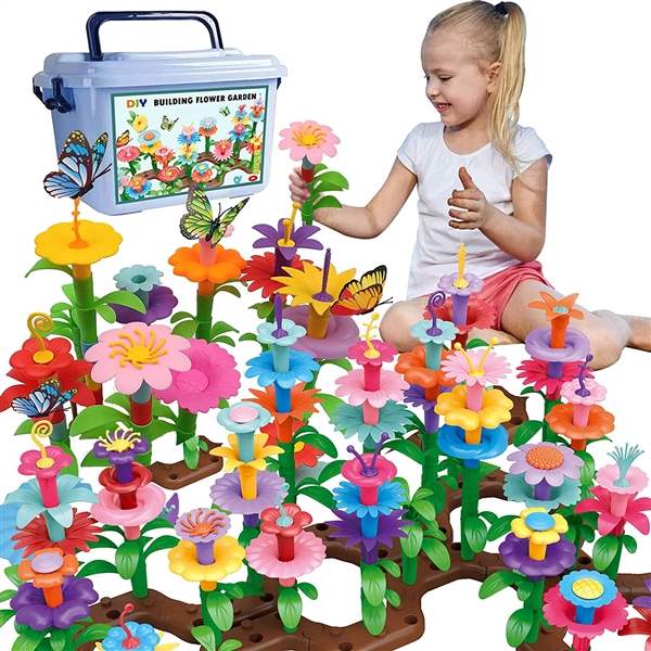 KIBTOY™ Flower Garden Building Toys 