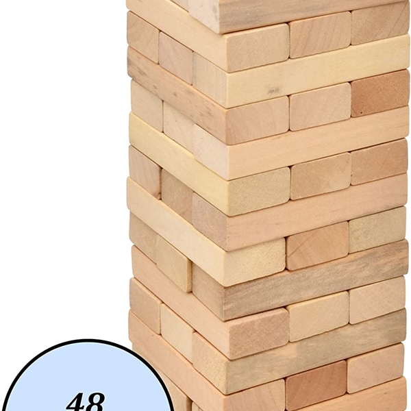 KIBTOY™ Wood Block Stacking eGame
