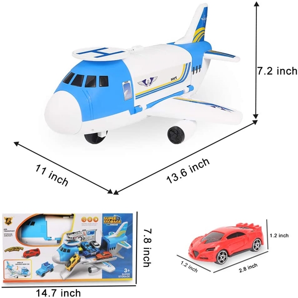 KIBTOY™ Kids Transport Cargo Plane 