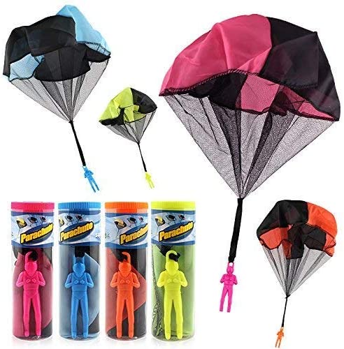 KIBTOY™ Parachute Toy, No Tangle Throwing Parachute Toy