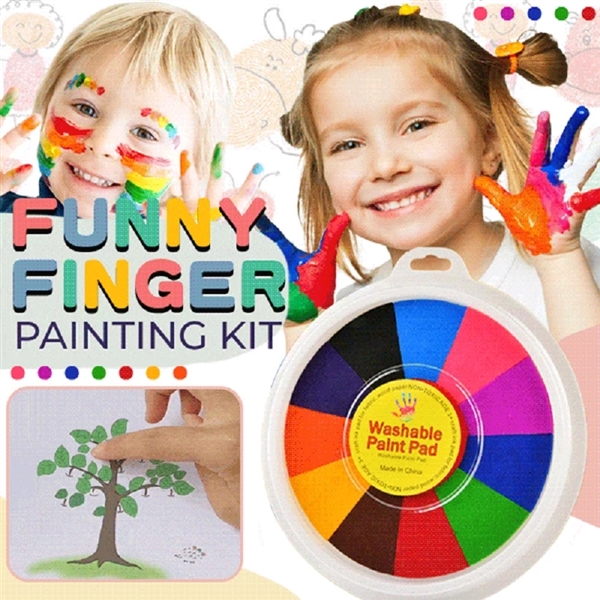 KIBTOY™ Funny Finger Painting Kit