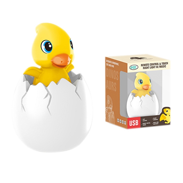 Cute Hatching Egg LED Lamp with Music (Animals)