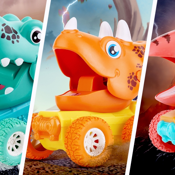 KIBTOY™ Baby Dinosaur Toy Cars
