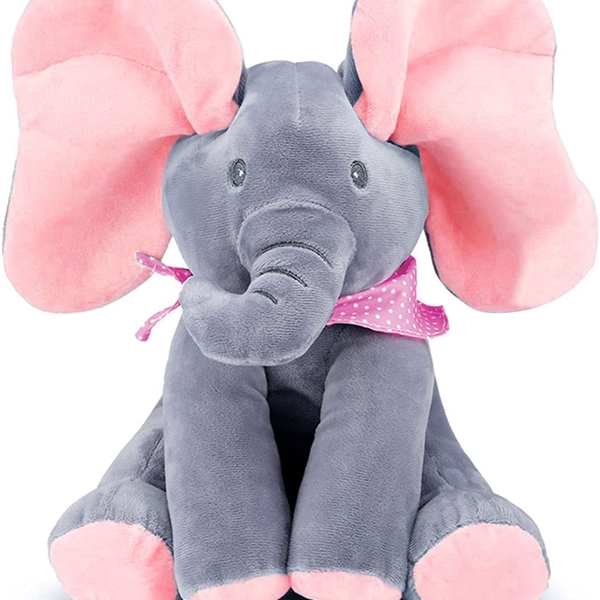 KIBTOY™ Peekaboo Elephant Plush Toy