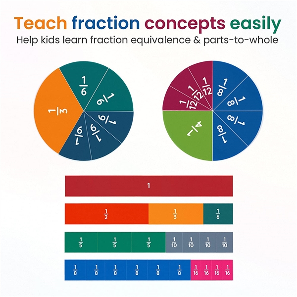 KIBTOY™ Fraction Learning Game 