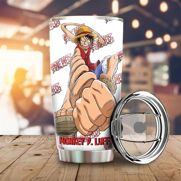 Luffy And Ace Custom One Piece Anime Tumbler Cup $159.00 $38.99