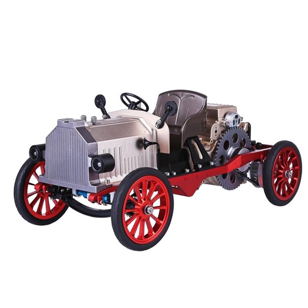  Teching Assembly Vintage Classic Car Metal Mechanical Model/engine model/educational Toy with Electric Engine 310+pcs