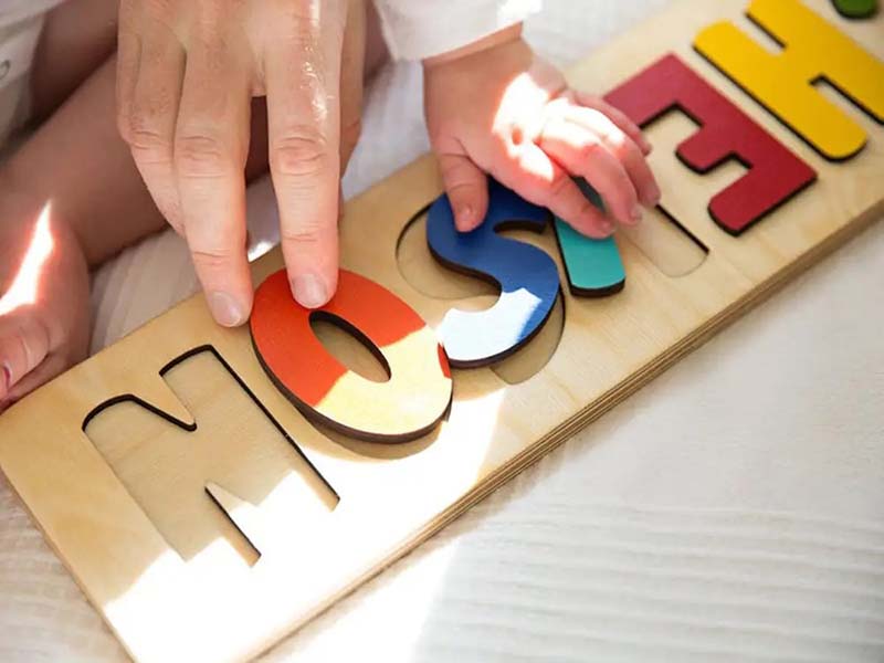 wooden puzzle for children