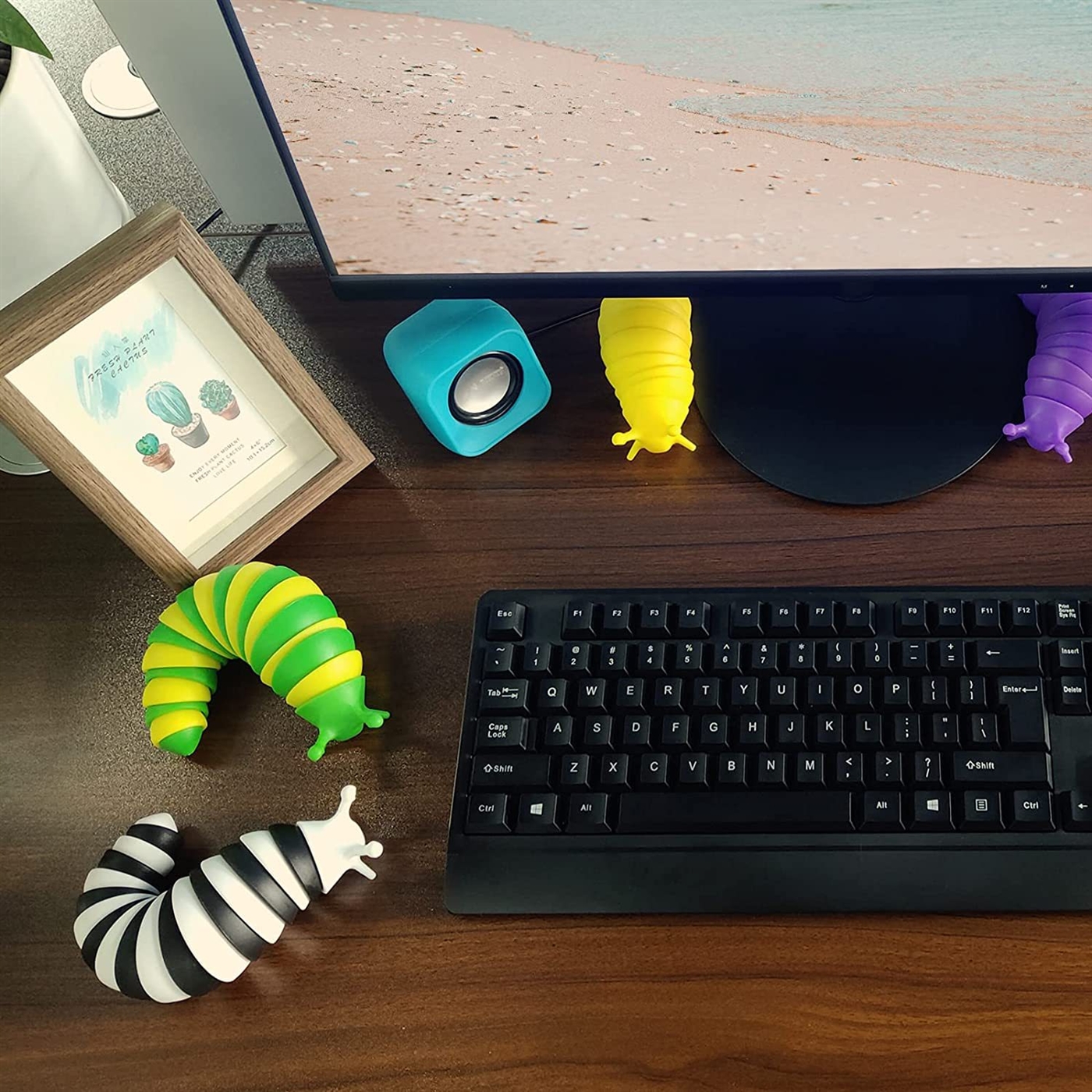 Kibtoy Fidget Slug Toy