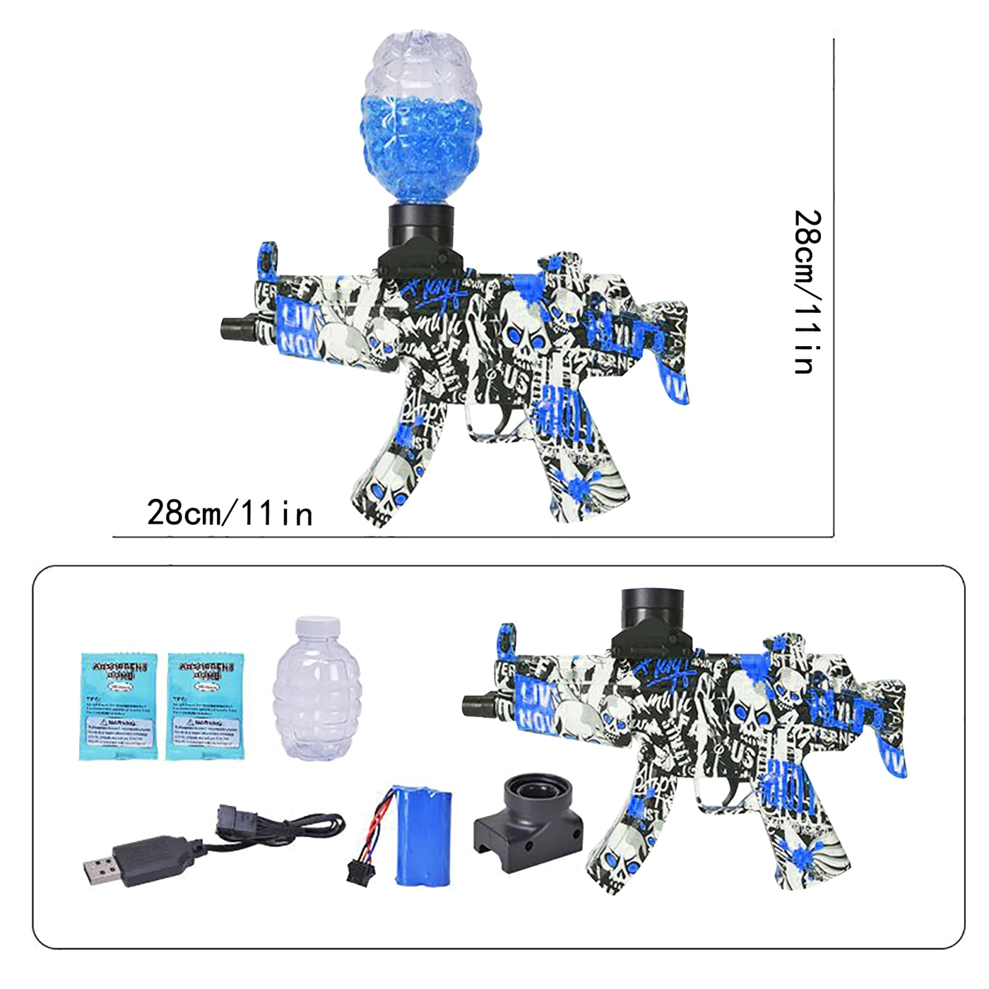 Kibtoy Gel ball splatter gun