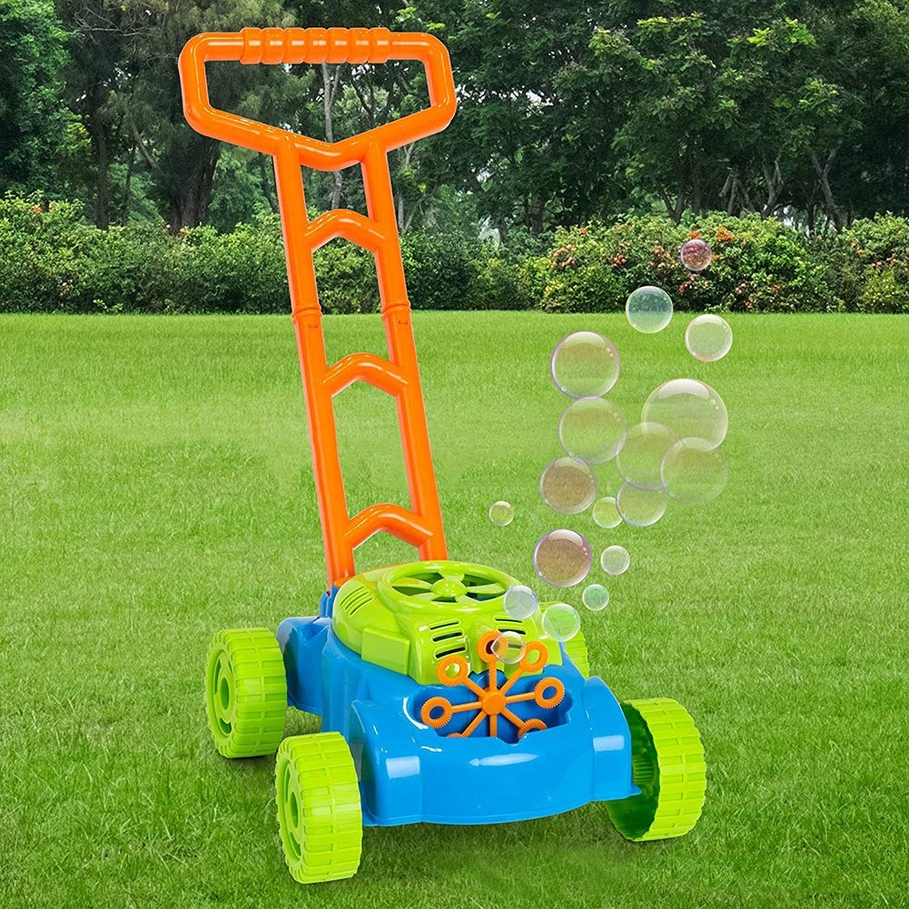 Push Car Bubble Mower Toys