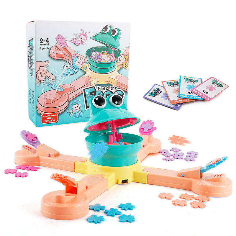 Kibtoy Feed the Frog Mr. Mouth, catapulting toy