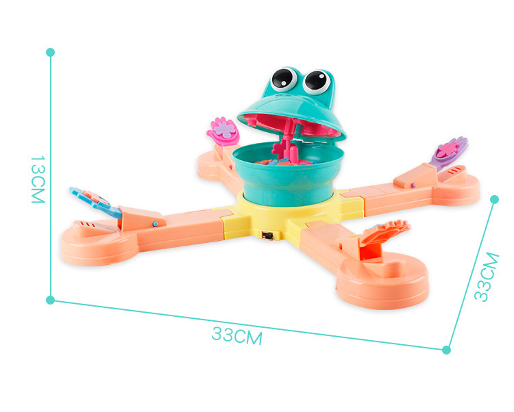 Kibtoy Feed the Frog Mr. Mouth, catapulting toy
