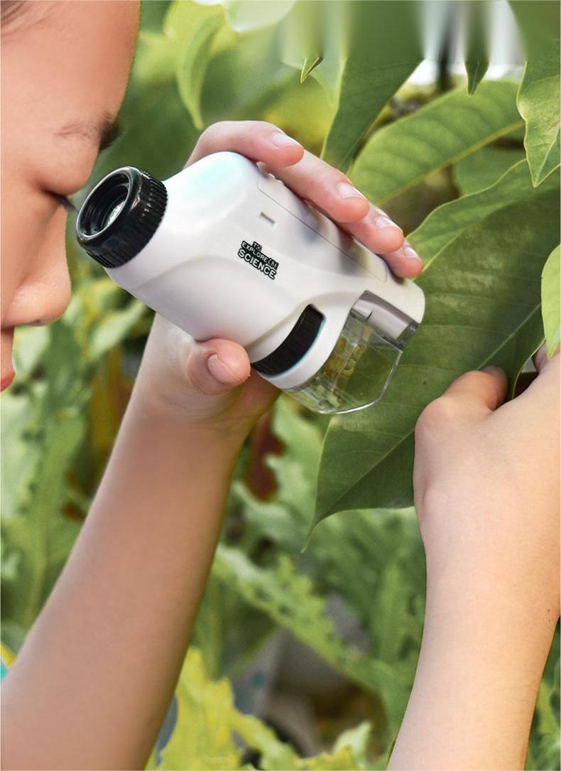 kibtoy Portable Microscope for Kids