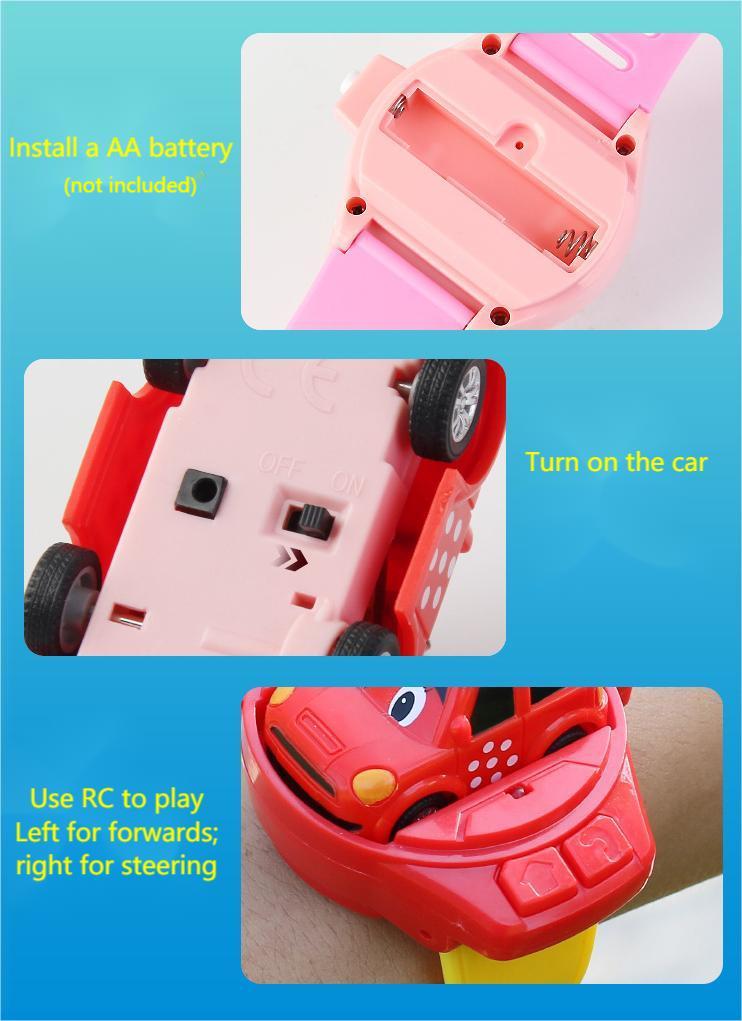 Kibtoy Watch RC Toy Car, mini toy can