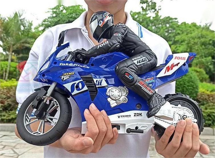 Kibtoy RC Stunt Motorbike