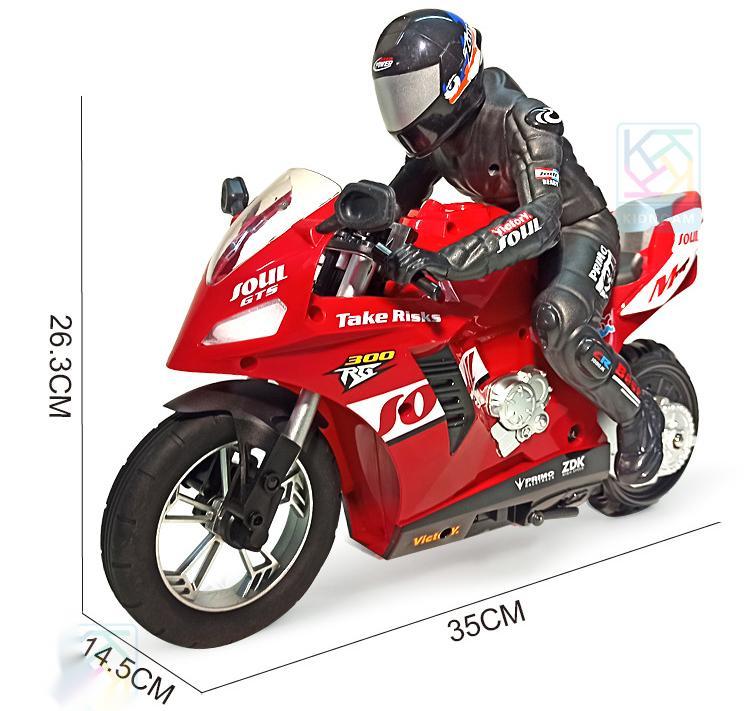 Kibtoy RC Stunt Motorbike