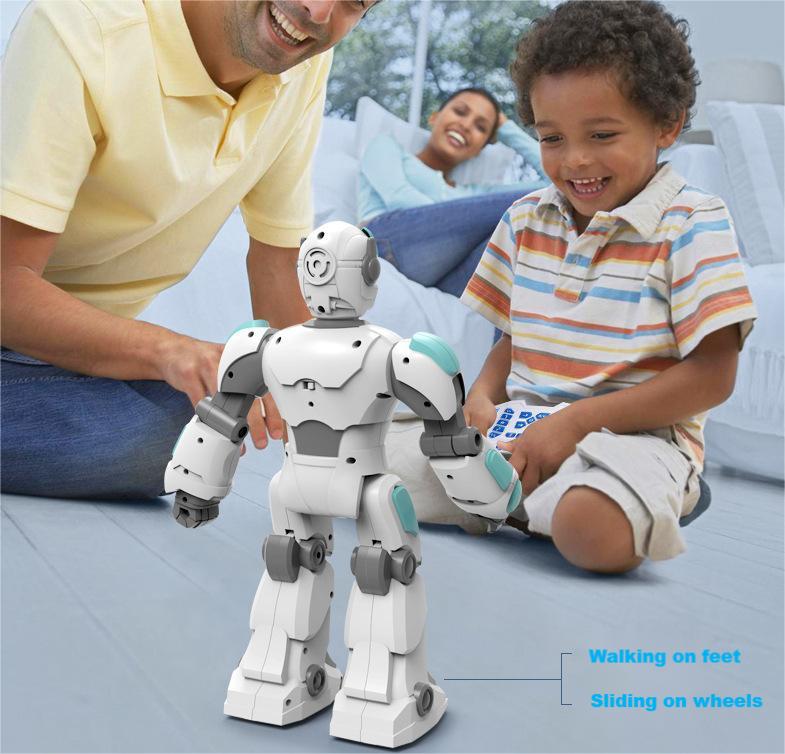 Kibtoy RC Robot Toy, can dance, sing and walk, great teaching toy and company for toddlers Kibtoy RC Robot Toy, can dance, sing and walk, great teaching toy and company for toddlers