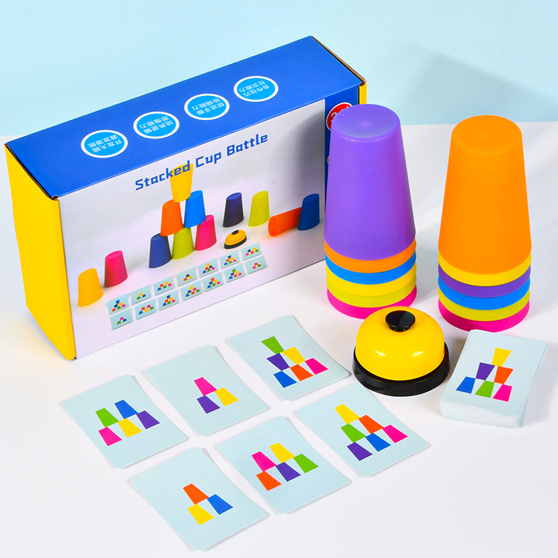 cup stacker game, kibtoy quick cup stacking game cup stacker game, kibtoy quick cup stacking game