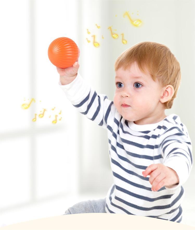 Kibtoy Rainbow Squishy balls, busy toy for toddlers, teaching tool, fridget toy