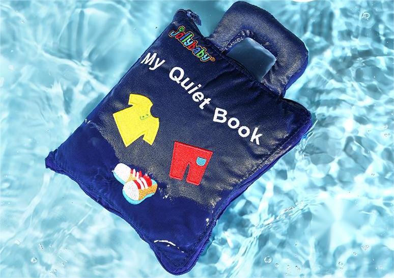 Kibtoy my quiet book, first book for toddlers, busy book, fidget toy, reading tool
