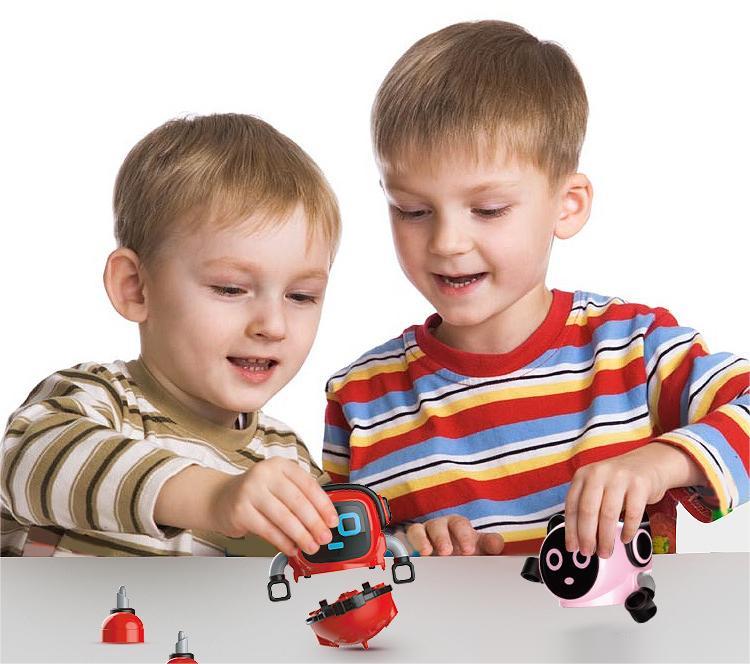 kibtoy Gyro Robot Toy Top 