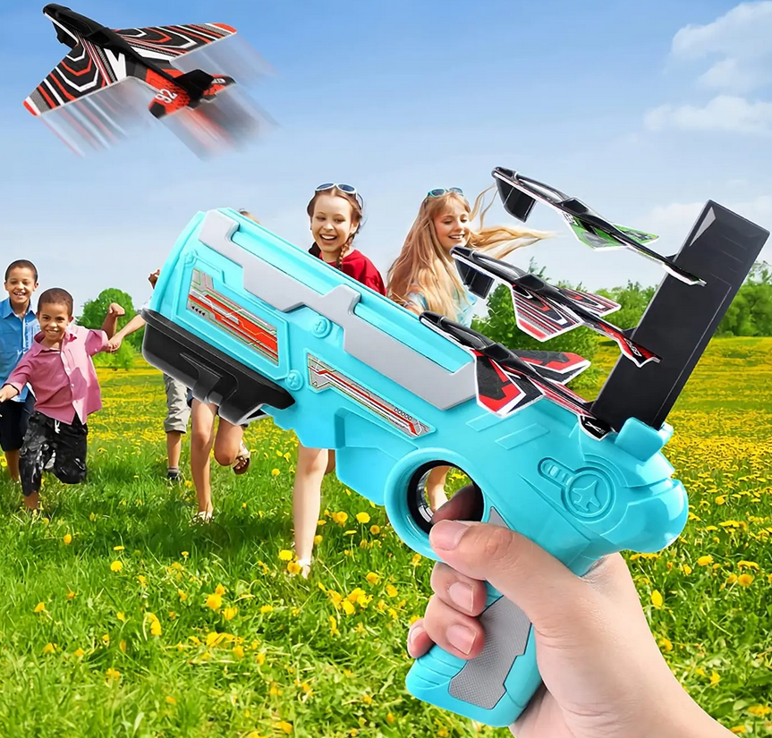 Kitoy Toy Plane Launcher 