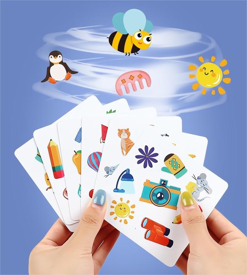 Kibtoy Crazy Flip Card Game, engaging family game