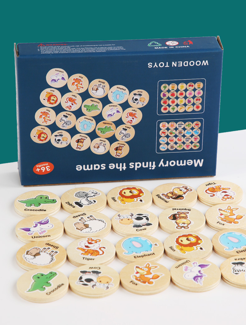 Kibtoy Memory Matching Game, improving children's memory, coordination and so on 