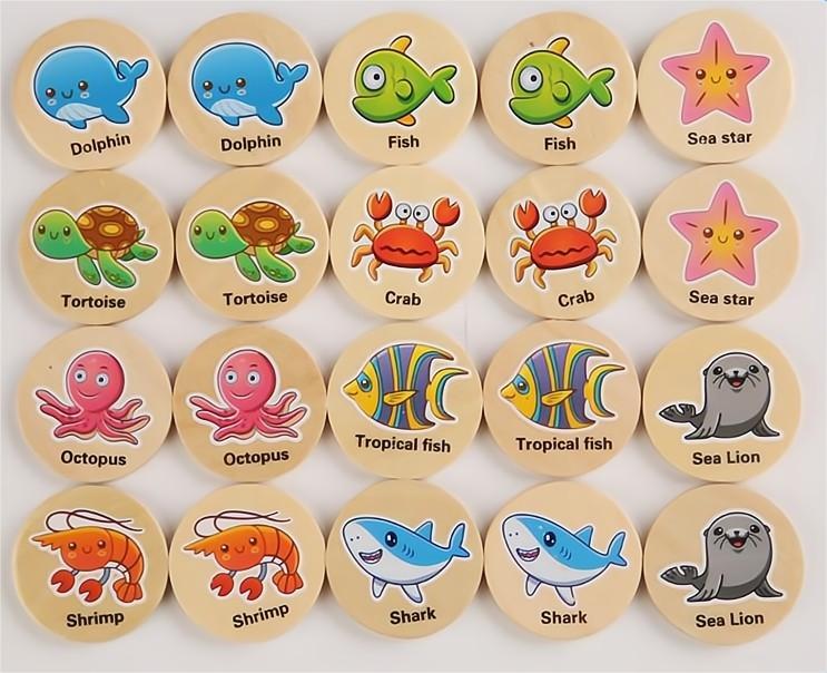 Kibtoy Memory Matching Game, improving children's memory, coordination and so on 