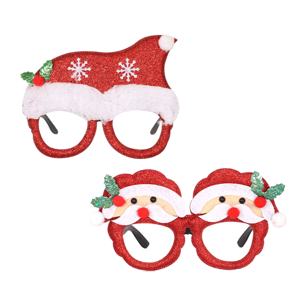 Kibtoy Glitter party glasses for christmas