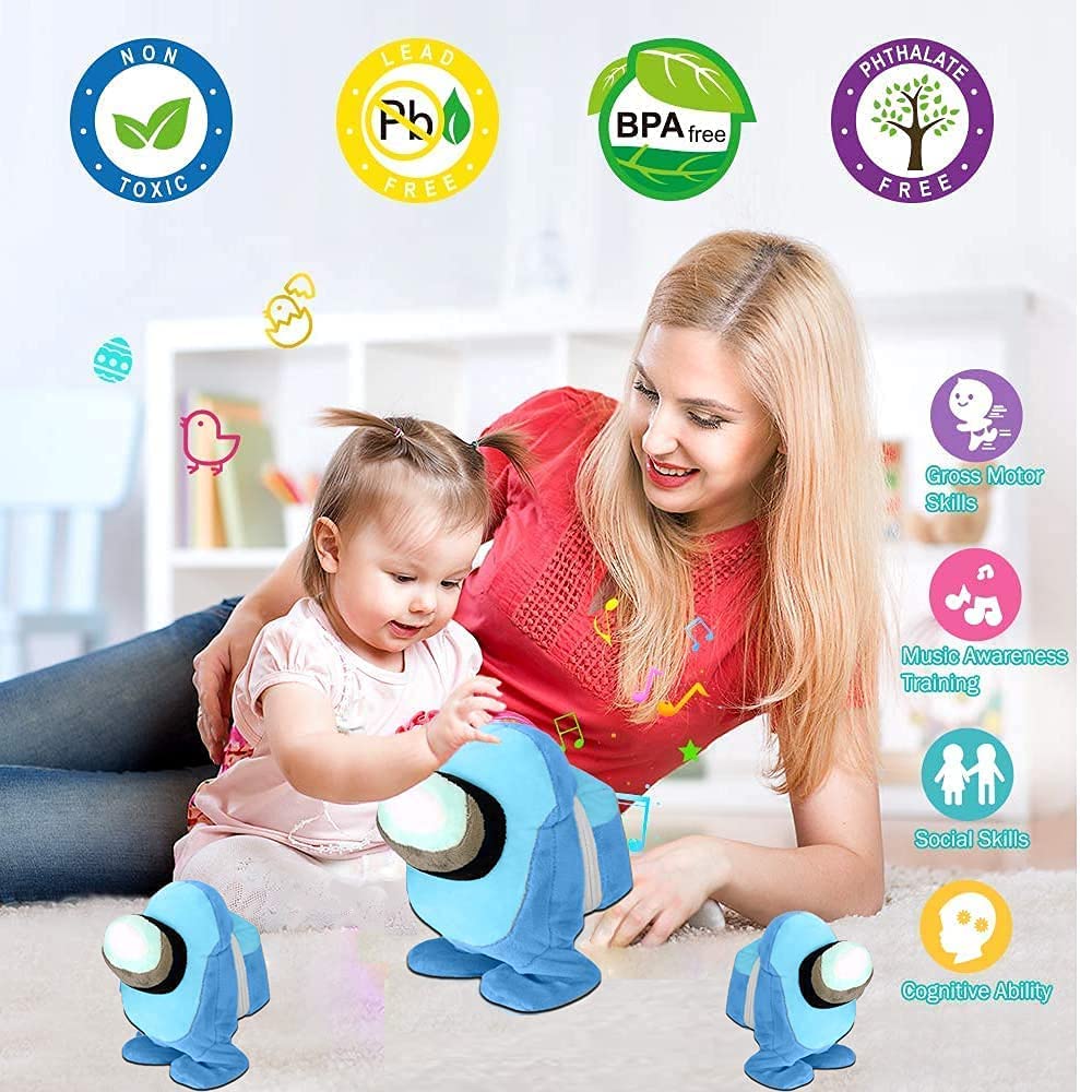 Electric Among Us Plush Toys gift for kids, kibtoy