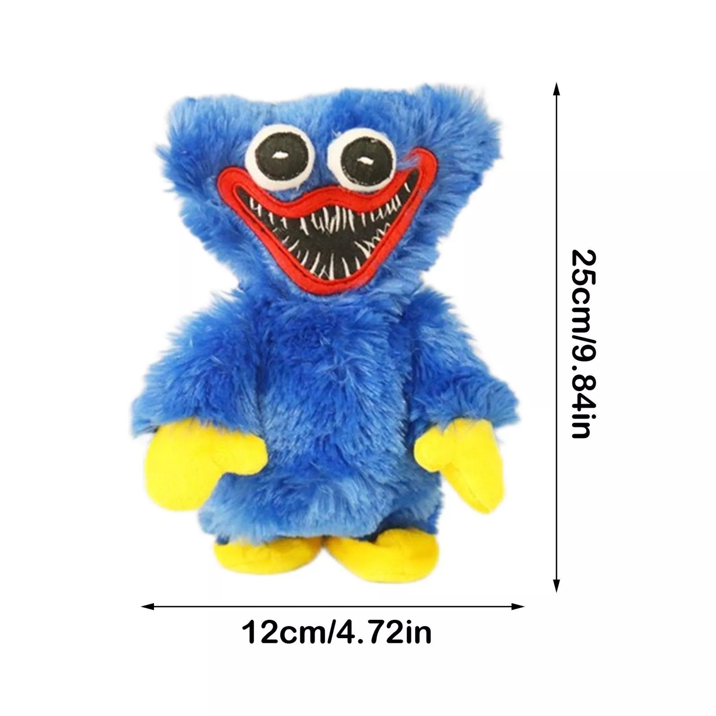 huggy wuggy electric walking plush toy (blue),volume,kibtoy