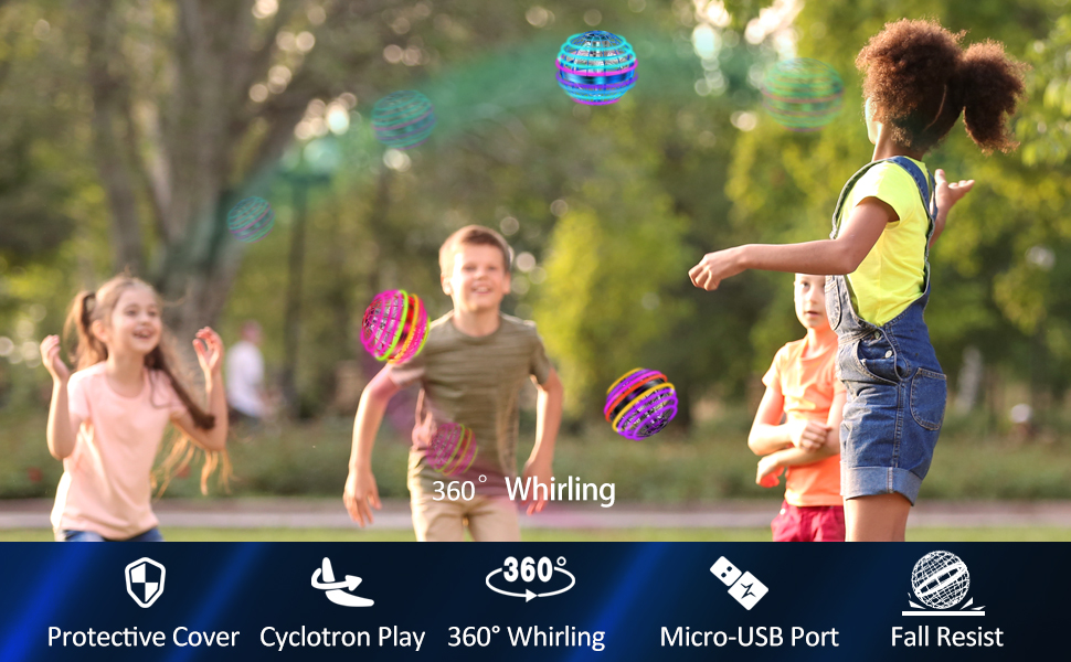 kids flying ball party kibtoy