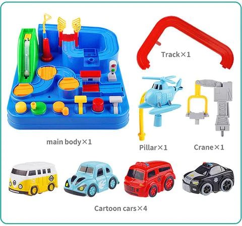 Car Rescue Hero Toy Package List