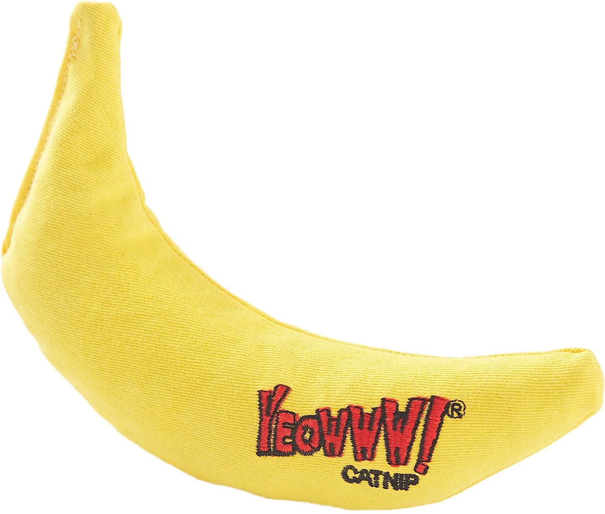 Yo! Yellow Banana Catnip Cat Toy