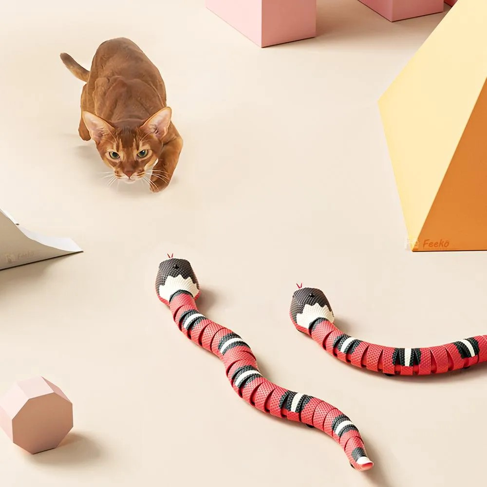 Electric Snake Cat Toy