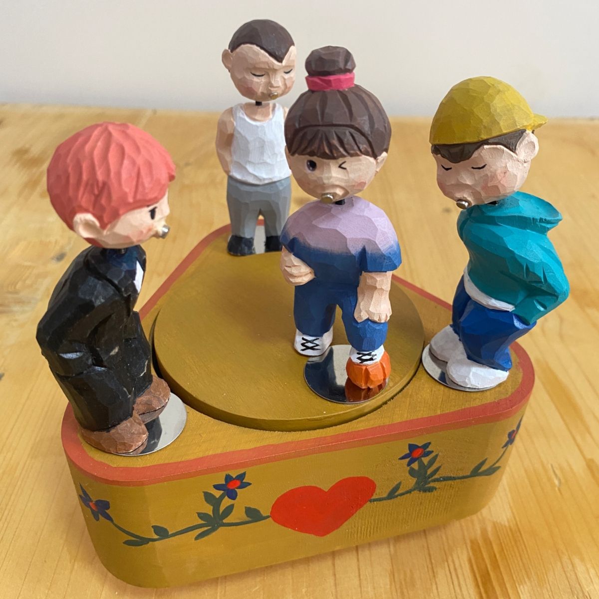 Wooden Scum Girl Music Box