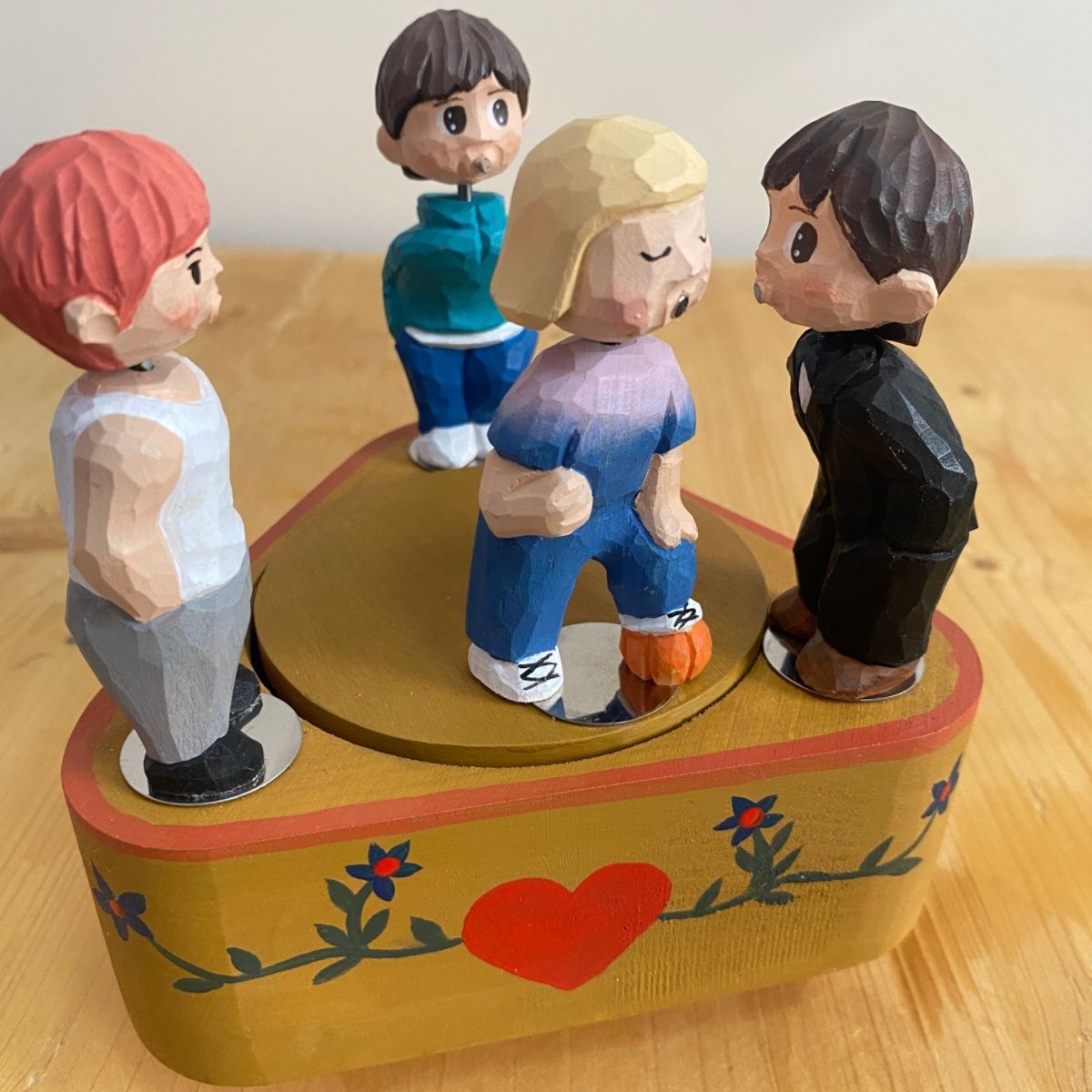 Wooden Scum Girl Music Box