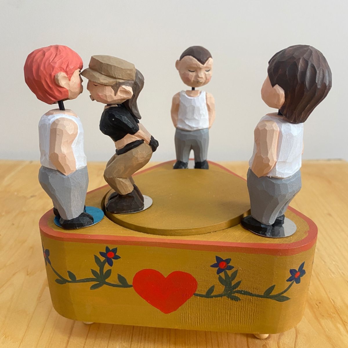 Wooden Scum Girl Music Box