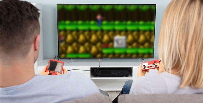 Back to childhood game consoles