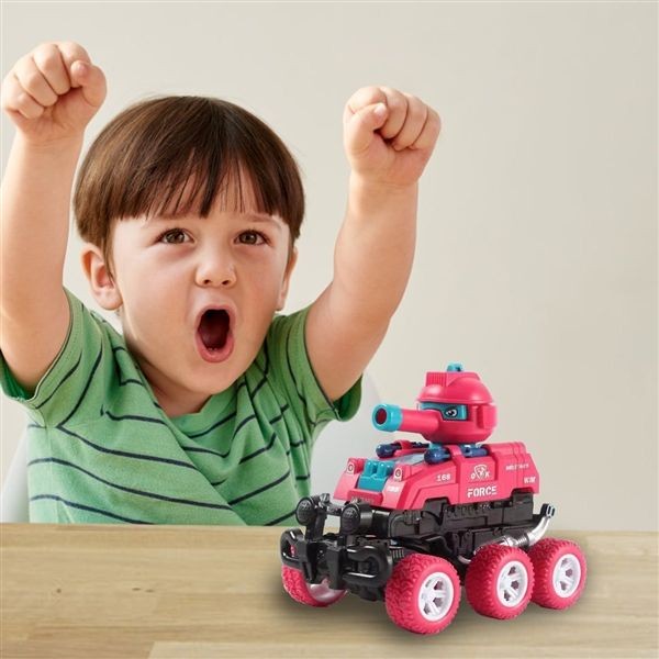 KIBTOY™ 2 in 1 Inertial Tank Car Toy