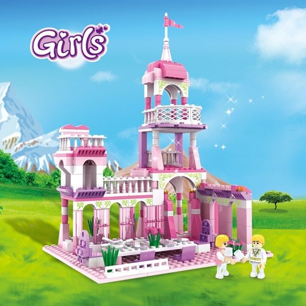 KIBTOY™ Princess Castle Building Blocks